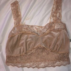 Brand New Forever21 crop lace tank